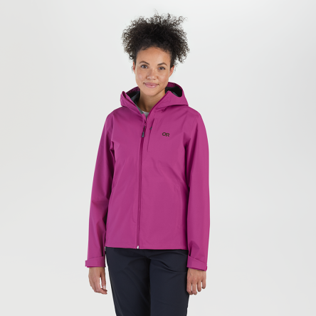 Women's Dryline Rain Jacket, Fuchsia