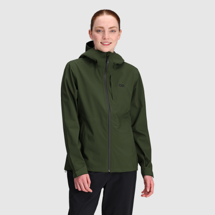 Women's Dryline Rain Jacket, Fuchsia
