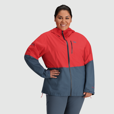 Women's Aspire II Rain Jacket-Plus, Nimbus