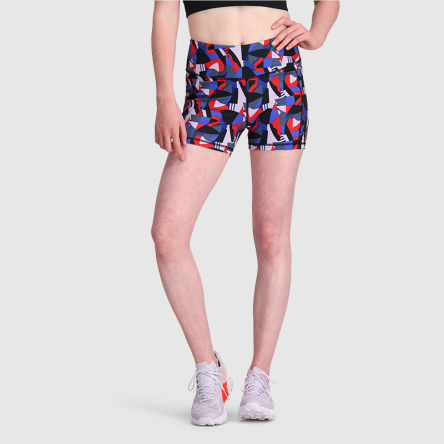 Women's Ad-Vantage Printed Shorts - 4" Inseam
